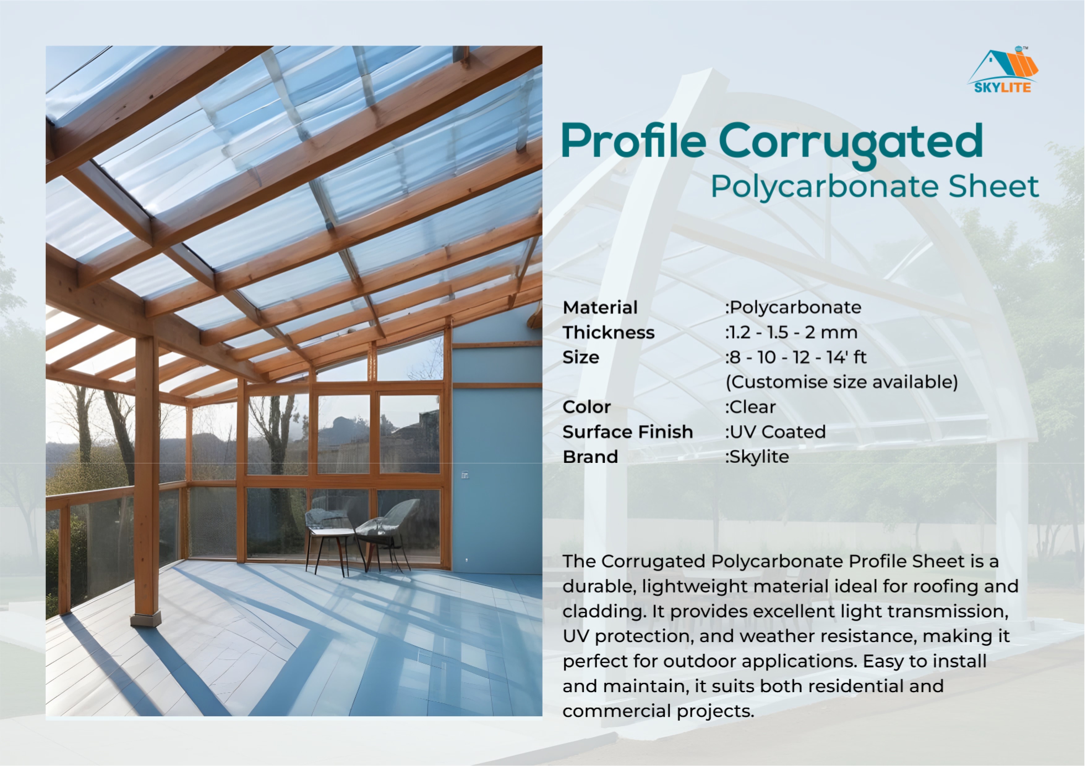 Multiwall Polycarbonate Sheets